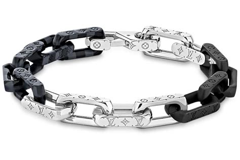 louis vuitton damier chain bracelet